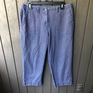 Unique Vintage High Waisted Ankle Crop Pants